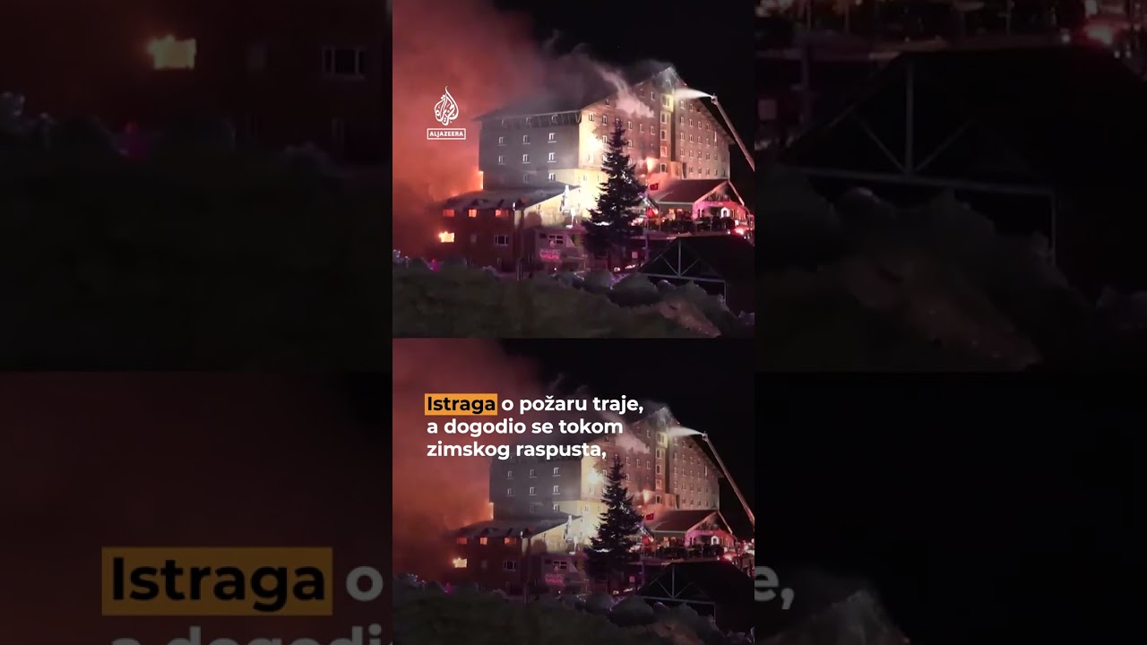حريق في منتجع للتزلج في تركيا يودي بحياة 66 شخصاً