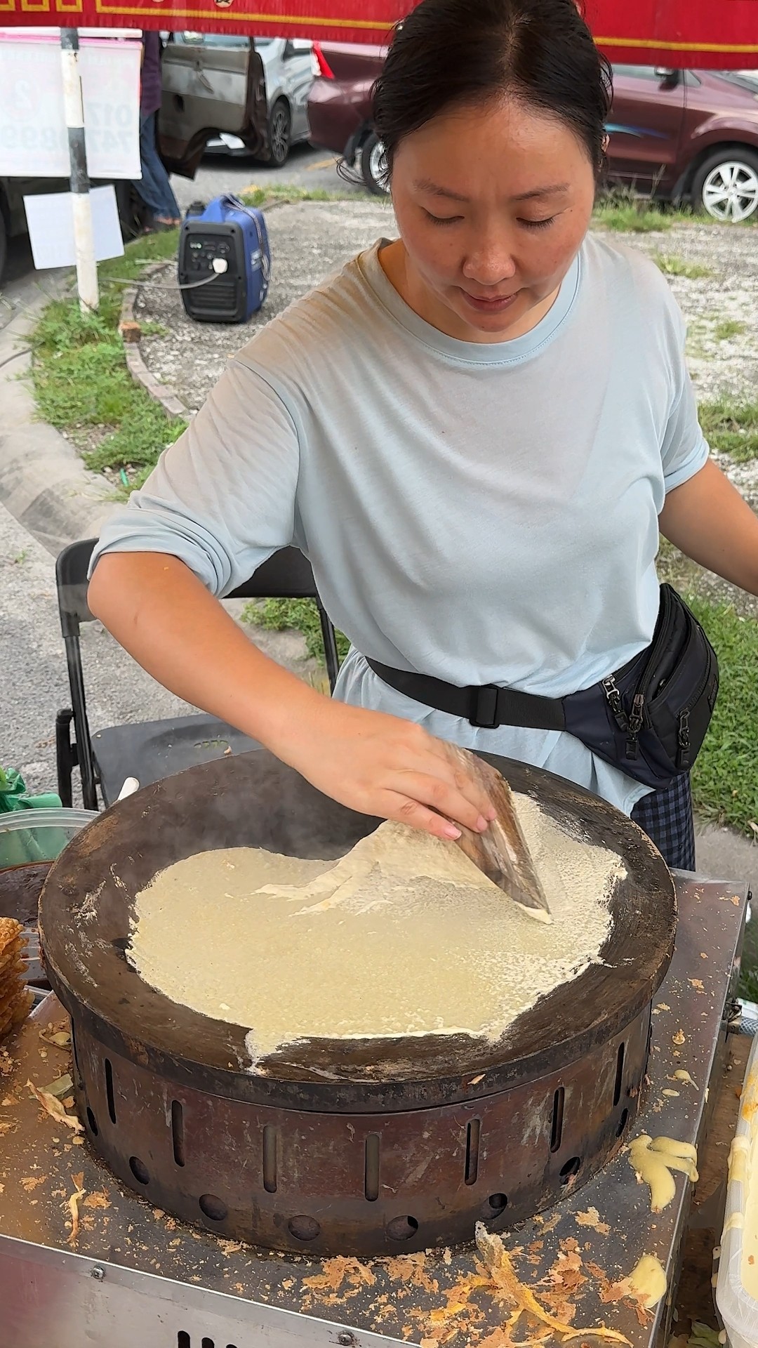 Popular Malaysian Crepe Pancakes