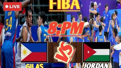 GILAS PHILIPPINE UPDATE GAME TODAY) JORDAN VS GILAS)FULL Highlights GILAS;8 PM