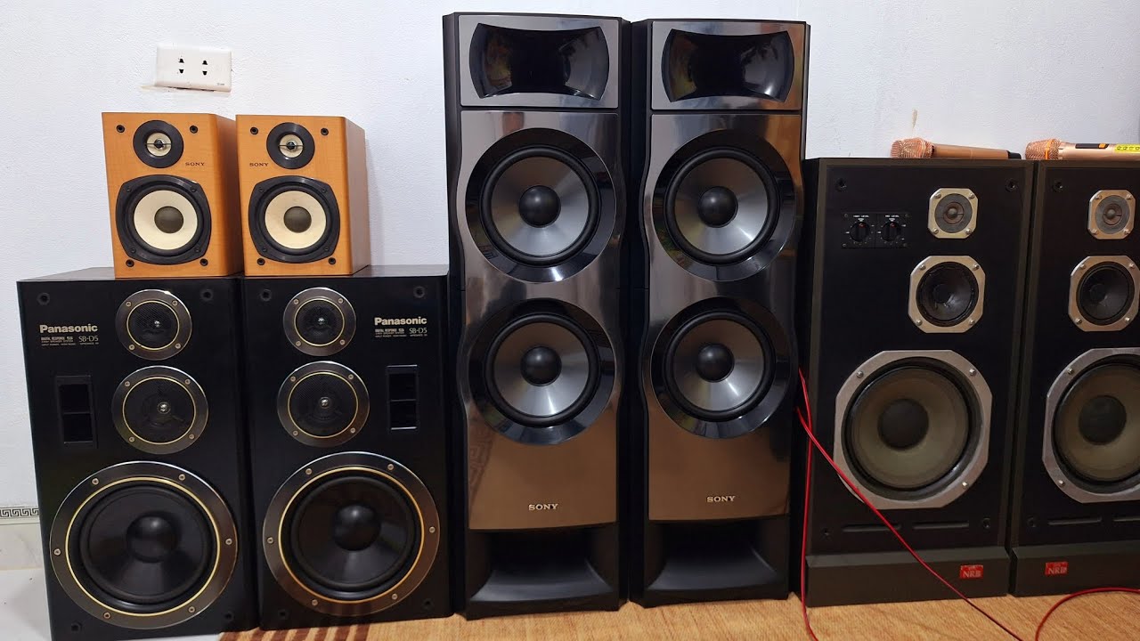 Từ 680k cặp loa bookself sony loa Panasonic 200w loa cây khủng tráng gương bass kép Sony 0977658574