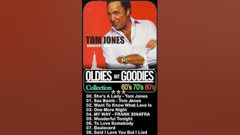 Thumbnail of Tom Jones - Sex Bomb 📻 Best Songs of Tom Jones ❤️ Tom Jones Songs 2024 Collection
