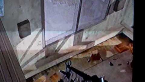 the right way to get on the roof on highrise (modernwarfare2)