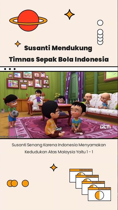 Upin Ipin Nonton Bola Indonesia Vs Malaysia