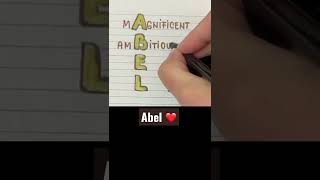 Meaning of the name ABEL #meaning #name #abel