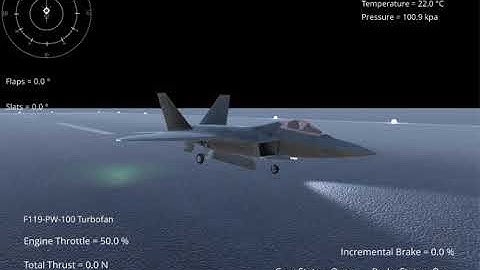 Silantro Unity3d Flight Simulator: F 22 Showcase