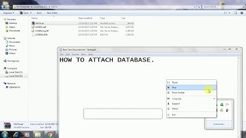 how to attach mdf file in MSSQL server