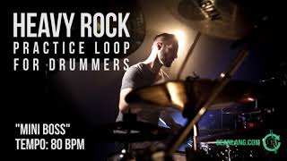 Heavy Rock - Drumless Track for Drummers - "Mini Boss"