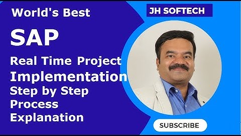 SAP Real-Time Project Implementation: Step-by-Step Guide Part 1