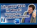 Word: So setzt Du Textmarken und kannst bequem zu ausgewählten Textstellen springen!