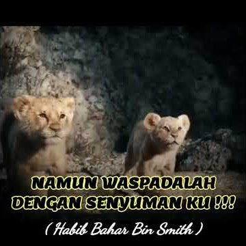 Singa - Habib Bahar bin smith - Auman dan Teriakan ku Hanyalah Peringatan!!!!
