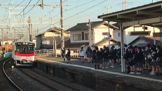 山陽6000系(6017F)普通姫路行き 山陽曽根駅入線