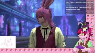 Catching up the 7.5 story in FFXIV to prepare for Evercold! YEs I'm playing an MMO