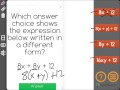 Transforming Algebraic Expressions