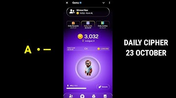 Gemz Daily Cipher & Combo 23 October | Gemz Daily Code | Gemz Daily Combo 23 October | Gemz Cipher