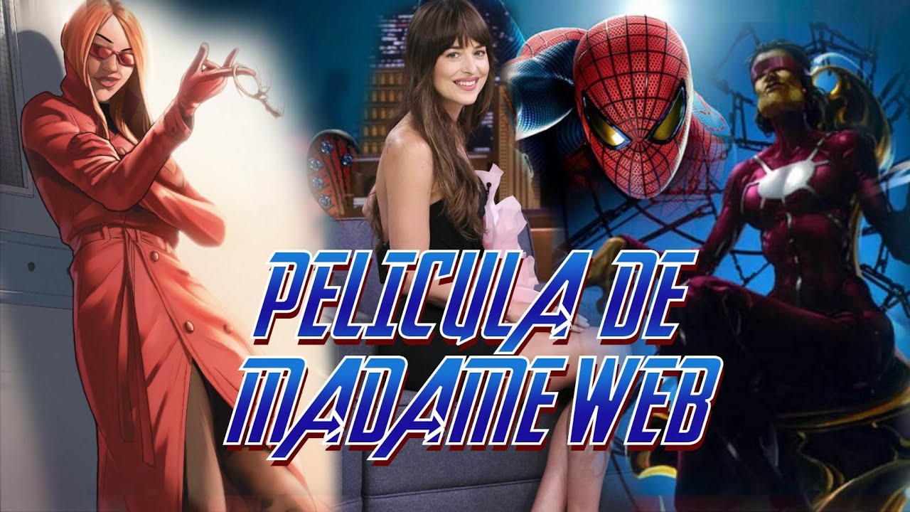 MADAME WEB SPIN-OFF DE SPIDER-MAN interpretada por Dakota Johnson - YouTube