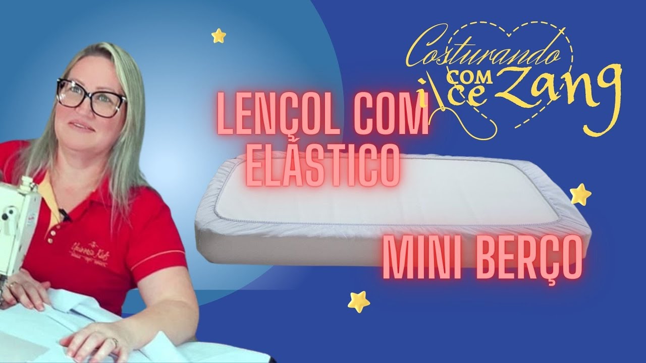 Lençol para colchão de Mini Berço