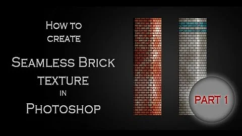 Tutorial: How to create seamless brick/tile texture in Adobe Photoshop (part 1)