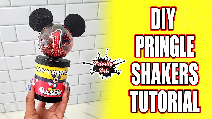 HOW TO MAKE PRINGLE SHAKERS, DIY PRINGLE SHAKER BOX
