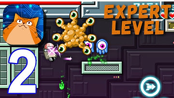 Robot Wants Kitty - Expert Level ( All Bossess ) 😬 Gameplay Walkthrough  (iOS, Android) | Part 02