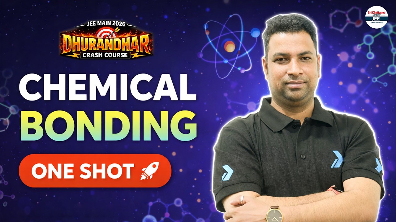 Chemical Bonding in One Shot for JEE Main April Attempt | Full Chapter ...