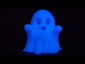 Time lapse de impressão 3D de um fantasma que brilha no escuro!
