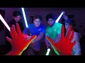 When the BOYS find lightsabers...