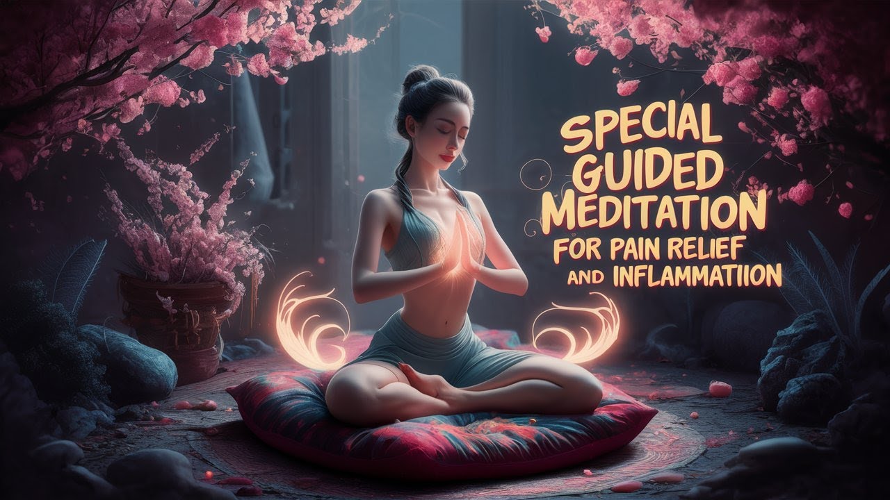 10 Minute Guided Meditation For Pain Relief and Inflammation - YouTube