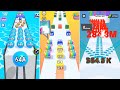 Jelly Run 2048 vs Ball Blend vs Number Merge – Insane Scores! (2048e vs 256A vs 385K)