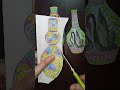 Colorful Cutting Paper ASMR No Talking ✂️ #shorts #youtubeshorts #papercraft #cuttingskills