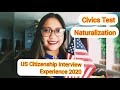 My US Citizenship Interview Experience 2020 #citizenshipinterview #americancitizen #naturalization