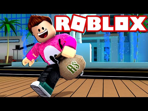 Escapamos Del Gimnasio Become Fit Obby Roblox En Espanol Youtube - i spend my robux and they carry me to jail cerso roblox in