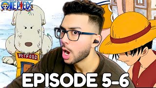 CHOUCHOU! One Piece Episode 5 & 6 REACTION