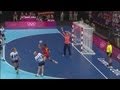 Women's Handball Preliminary Round - GBR v MNE | London 2012 Olympics