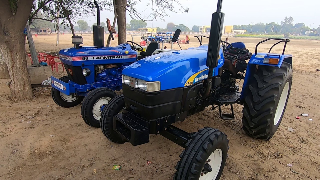 New holland 5500 Farmtrac 60 tractor for sale in talwandi sabo bathinda