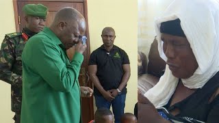 INAHUZUNISHA, CHOZI LA RAIS MAGUFULI BAADA MAMA KUANGUA KILIO AKIFARIJIWA KIFO CHA MWANAE