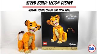 Speed Build: LEGO Disney 43247: Young Simba The Lion King