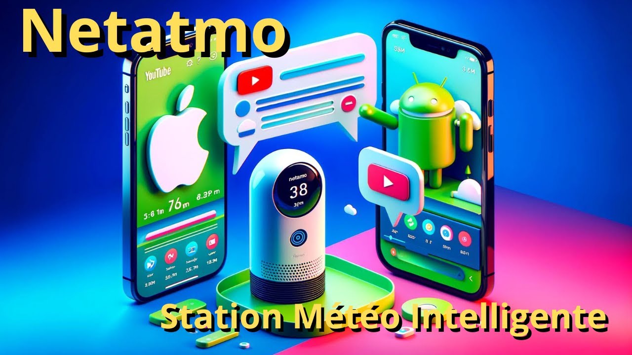 ☁️Station Météo Intelligente : NetAtMo 🥶 : NetAtMo Accessible HomeKit  Android Alexa 
