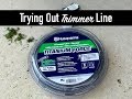 TRYING OUT TRIMMER LINE || The Southern Reel Mower