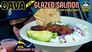 Cava Glazed Salmon Bowl Review Their 1St Time Selling Salmon Theendort