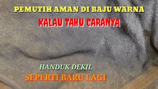LOOKS BRAND NEW AGAIN || HOW TO WASH A FILTHY TOWEL