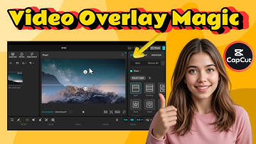 How To Combine Videos in CapCut PC with Overlay Effects - For Beginners