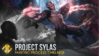 Painting Project Sylas - League of Legends Splash Art Timelapse