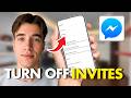 How To Turn Off Broadcast Channel Invite Notifications In Facebook Messenger (Full Guide 2026)
