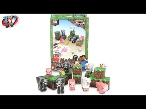 Minecraft Papercraft Animal Mobs Set