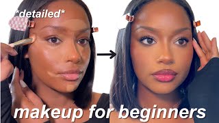 step by step guide to beginner makeup | how to apply, what brushes to use, etc. *detailed* by Tea Renee 51,758 views 2 weeks ago 22 minutes