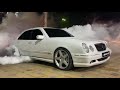 E55 AMG w210 burned tires