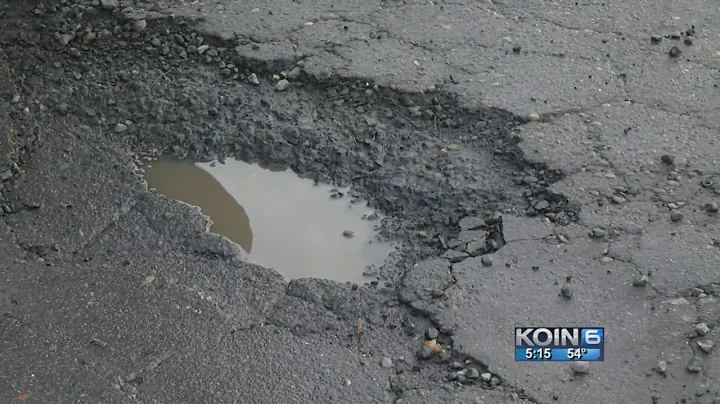Dry weather lets ODOT crews fill potholes