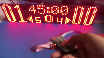 Score Board / Papan Score Arduino Wireless 2 Panel P10