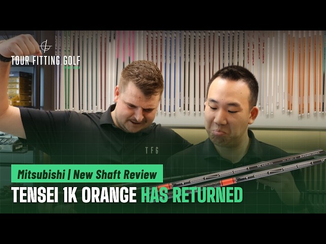 Mitsubishi Tensei 1K Orange has returned | New Shaft Review - YouTube
