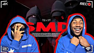 GOATS 🐐!! TSB X OPT - SMD (Official Video) #russiandrill REACTION!!